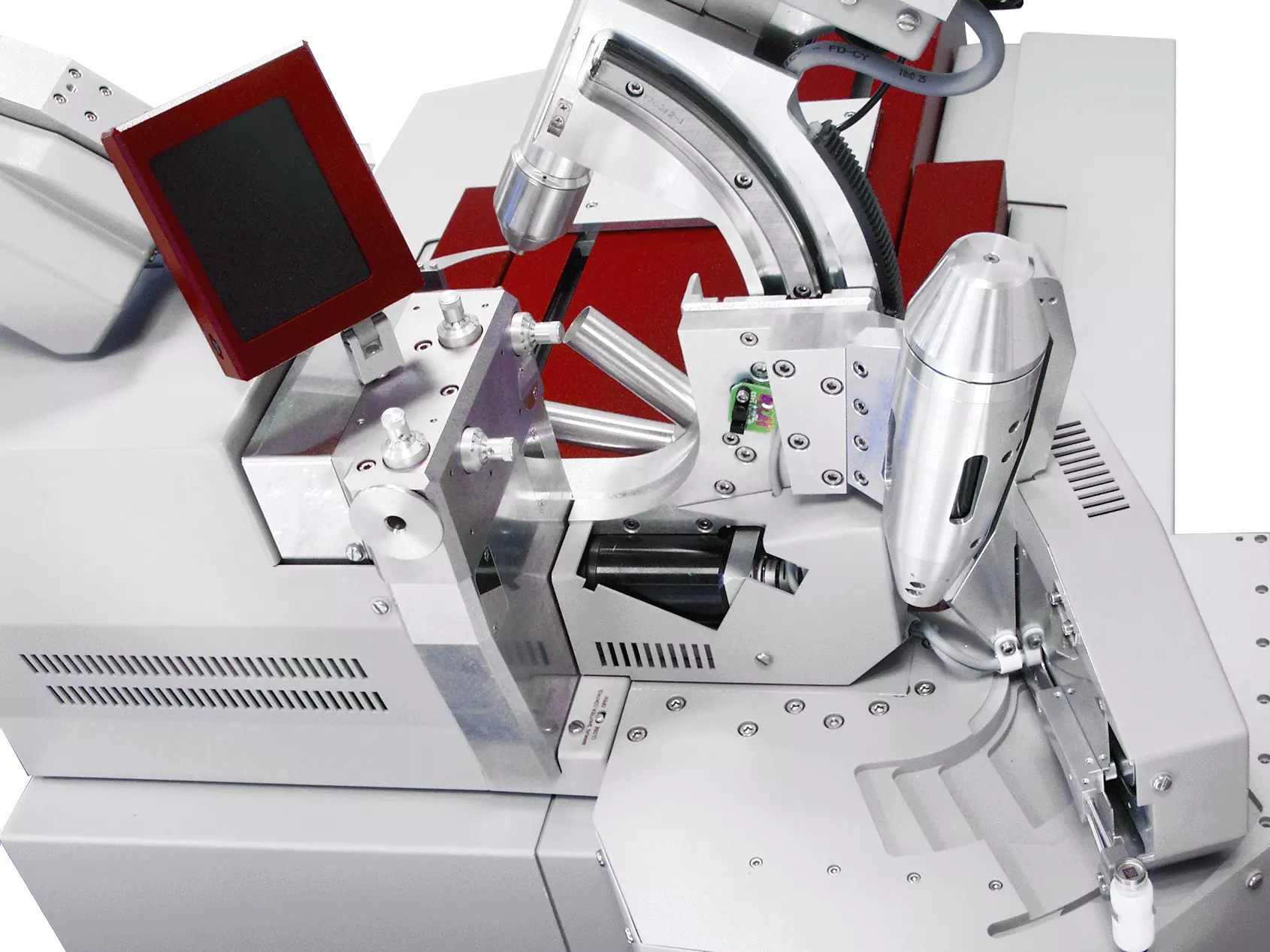 easymount extension of mardtb goniometer: automatic sample changer